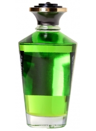 Массажное интимное масло с ароматом зелёного чая - 100 мл. - Shunga - купить с доставкой в Тюмени