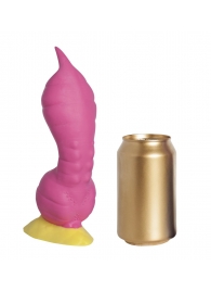 Розовый фаллоимитатор  Крок Medium  - 24,5 см. - Erasexa - купить с доставкой в Тюмени