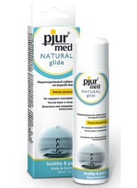 Нейтральный лубрикант на водной основе pjur MED Natural glide - 100 мл. - Pjur - купить с доставкой в Тюмени