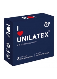 Ультрапрочные презервативы Unilatex Extra Strong - 3 шт. - Unilatex - купить с доставкой в Тюмени