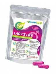 Возбуждающие капсулы Ladys Life - 2 капсулы (0,35 гр.) - Biological Technology Co. - купить с доставкой в Тюмени
