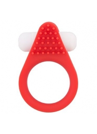 Красное эрекционное кольцо LIT-UP SILICONE STIMU RING 1 RED - Dream Toys - в Тюмени купить с доставкой