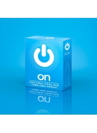Классические презервативы ON) Natural feeling - 3 шт. - ON) - купить с доставкой в Тюмени