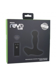Чёрный перезаряжаемый массажёр предстательной железы NEXUS Revo Slim - Nexus Range - в Тюмени купить с доставкой