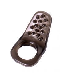 Дымчатое эрекционное кольцо с точками - ToyFa - в Тюмени купить с доставкой