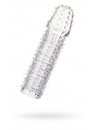 Прозрачная закрытая насадка на пенис TOYFA A-Toys - 15,2 см. - A-toys - в Тюмени купить с доставкой