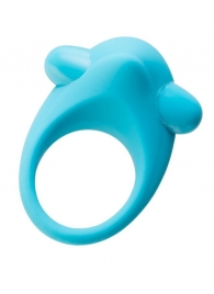 Голубое эрекционное силиконовое кольцо TOYFA A-Toys - A-toys - в Тюмени купить с доставкой