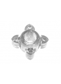 Прозрачное эрекционное кольцо Rings Screw - Lola Games - в Тюмени купить с доставкой