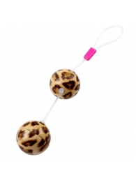 Леопардовые вагинальные шарики Leopard Ball - Chisa
