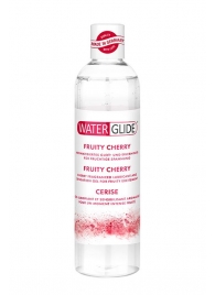 Лубрикант на водной основе с ароматом вишни FRUITY CHERRY - 300 мл. - Waterglide - купить с доставкой в Тюмени