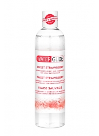 Лубрикант на водной основе с ароматом клубники SWEET STRAWBERRY - 300 мл. - Waterglide - купить с доставкой в Тюмени