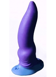 Фиолетовый фаллоимитатор  Зорг mini  - 17 см. - Erasexa - купить с доставкой в Тюмени
