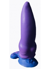 Фиолетовый фаллоимитатор  Зорг small  - 21 см. - Erasexa - купить с доставкой в Тюмени