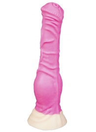 Розовый фаллоимитатор  Пони small  - 20,5 см. - Erasexa - купить с доставкой в Тюмени