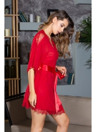 Халат из сетки Lady in red - Mia-Mia купить с доставкой