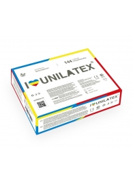 Разноцветные ароматизированные презервативы Unilatex Multifruits - 144 шт. - Unilatex - купить с доставкой в Тюмени