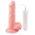 Телесный вибратор 7  Vibrating Dong with Vibrating Balls - 16 см. - Howells