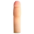 Телесная насадка-удлинитель на пенис PERFORMANCE 1.5INCH COCK XTENDER - 16 см. - Blush Novelties - в Тюмени купить с доставкой