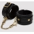 Черные оковы на ноги Bound to You Faux Leather Ankle Cuffs - Fifty Shades of Grey - купить с доставкой в Тюмени