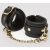 Черные наручники Bound to You Faux Leather Wrist Cuffs - Fifty Shades of Grey - купить с доставкой в Тюмени
