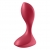 Красный вибромассажёр простаты Satisfyer Backdoor Lover - 14 см. - Satisfyer - в Тюмени купить с доставкой