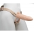 Телесный фаллопротез MEN STYLE с анальным стимулятором - 17,5 см. - LOVETOY (А-Полимер) - купить с доставкой в Тюмени