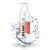 Возбуждающий гель-лубрикант SPLASHGLIDE HOT STIMULATIVE - 330 мл. - Splashglide - купить с доставкой в Тюмени