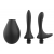 Черный анальный душ Nexus Anal Douche Set с 2 сменными насадками - Nexus Range - купить с доставкой в Тюмени