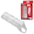 Насадка на пенис с кольцом для мошонки Clear Sensations Enhancer Sex Sleeve - 11,5 см. - XR Brands - в Тюмени купить с доставкой