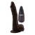 Коричневый вибратор 8.5 Vibrating Beginner Dildo - 21,5 см. - CNT