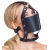 Черный намордник с кляпом-шаром Head Harness With A Gag - Orion - купить с доставкой в Тюмени