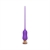 Фиолетовый тонкий стимулятор Nipple Vibrator - 23 см. - I-MOON - купить с доставкой в Тюмени
