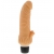 Телесный вибратор с лепестками в основании PURRFECT SILICONE CLASSIC 7INCH FLESH - 18 см. - Dream Toys