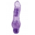 Фиолетовый гелевый вибратор JELLY JOY 7INCH 10 RHYTHMS PURPLE - 17,5 см. - Dream Toys