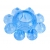 Голубая гелевая насадка-цветок - Toyfa Basic - в Тюмени купить с доставкой