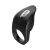 Черное эрекционное виброкольцо Vibro Lust Ring - MALESATION - в Тюмени купить с доставкой
