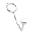 Кольцо на пенис с анальным стимулятором Stainless Steel Anal Hook   Cock Ring - BlueLine - в Тюмени купить с доставкой