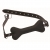 Черный кляп в форме косточки Hound Adjustable Dog Bone Gag - XR Brands - купить с доставкой в Тюмени