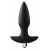 Черная анальная вибропробка FantASStic Vibrating Plug - 14 см. - Dream Toys