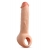 Телесная насадка-удлинитель Thrive 8.75 Inch Realistic Penis Extender Sleeve - 22,2 см. - Blush Novelties - в Тюмени купить с доставкой