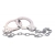 Наручники из металла с длинной цепочкой CHROME HANDCUFFS METAL HANDCUFFS W. KEY - NMC - купить с доставкой в Тюмени