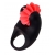 Чёрно-красное эрекционное виброкольцо Erotist - Erotist Adult Toys - в Тюмени купить с доставкой