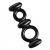 Двойное эрекционное кольцо Dual Stretch To Fit Cock and Ball Ring - XR Brands - в Тюмени купить с доставкой