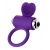 Фиолетовое виброкольцо с ресничками JOS PERY - JOS - в Тюмени купить с доставкой