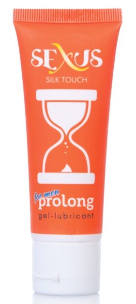Пролонгирующая гель-смазка для мужчин Silk Touch Prolong - 50 мл. - Sexus - купить с доставкой в Тюмени