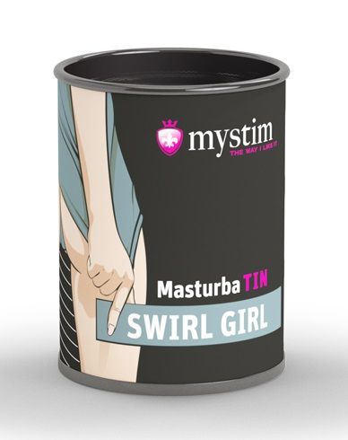 Компактный мастурбатор MasturbaTIN Swirl Girl - MyStim - в Тюмени купить с доставкой