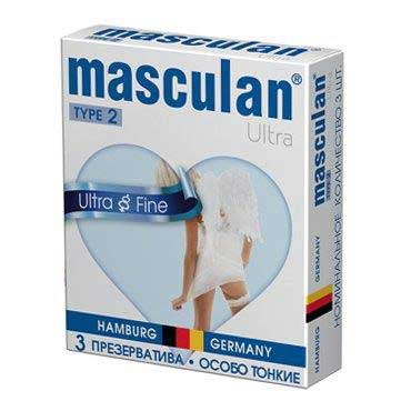 Ультратонкие презервативы Masculan Ultra Fine с обильной смазкой - 3 шт. - Masculan - купить с доставкой в Тюмени
