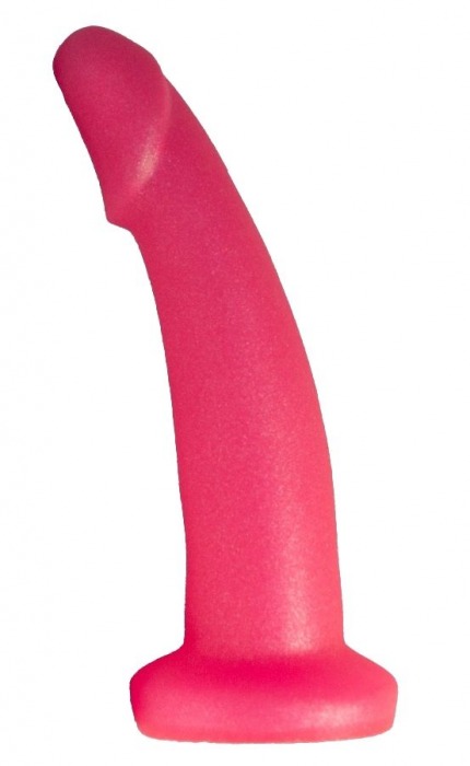 Розовый плаг-массажёр для простаты - 13,5 см. - LOVETOY (А-Полимер) - в Тюмени купить с доставкой