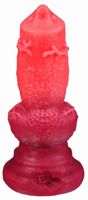 Красный фаллоимитатор  Акита large  - 27,5 см. - Erasexa - купить с доставкой в Тюмени