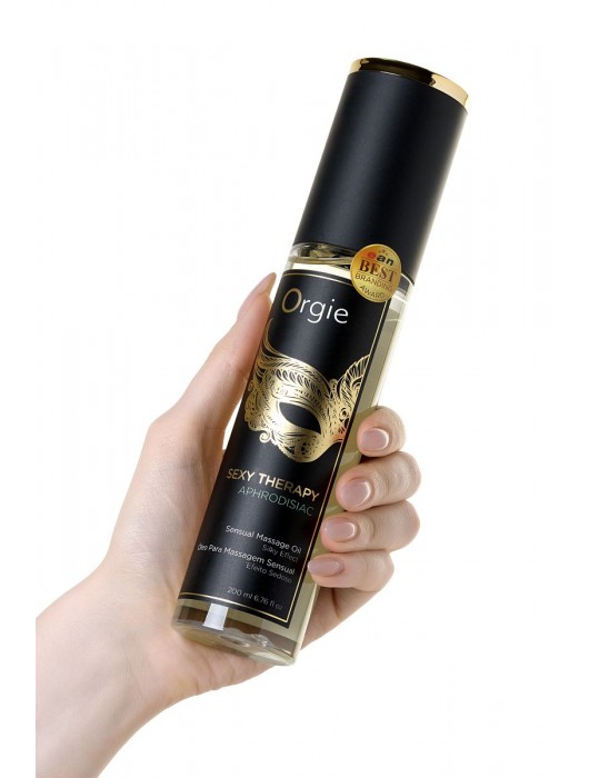 Минеральное массажное масло Orgie Sexy Therapy Afrodisiac - 200 мл. - ORGIE - купить с доставкой в Тюмени